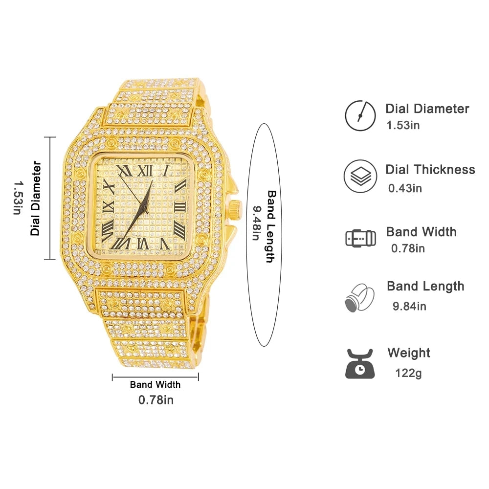 Gold Cuban Chain Watch™