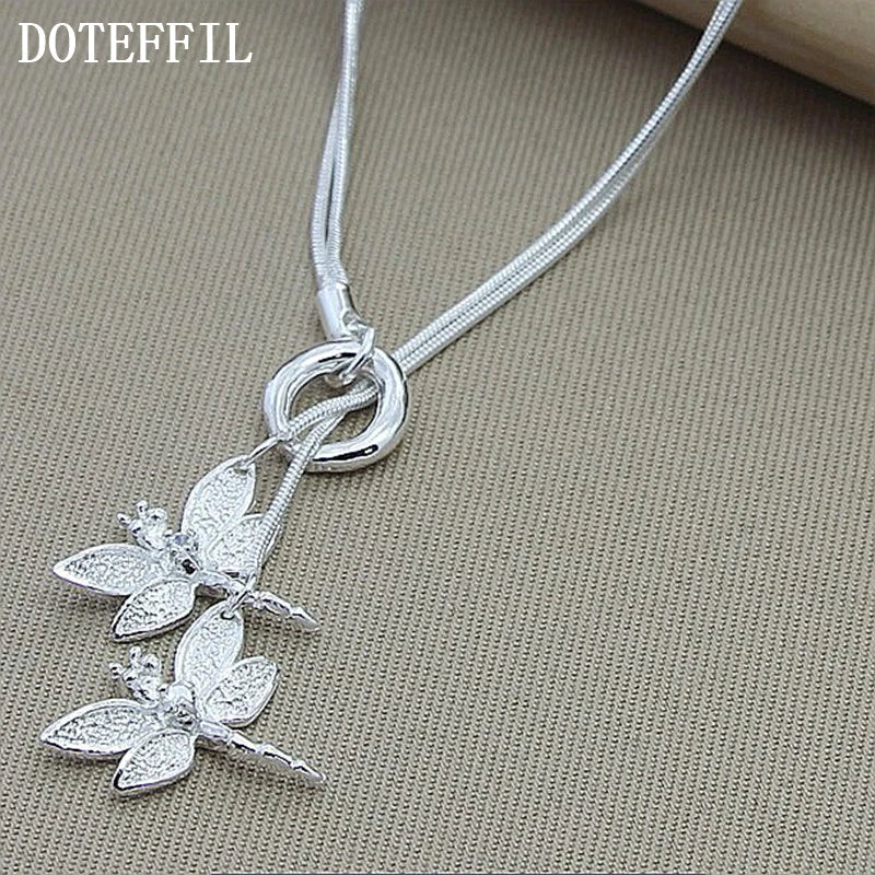 Elegant Dragonfly Pendant Necklace™