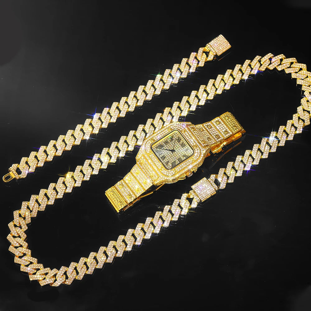 Gold Cuban Chain Watch™