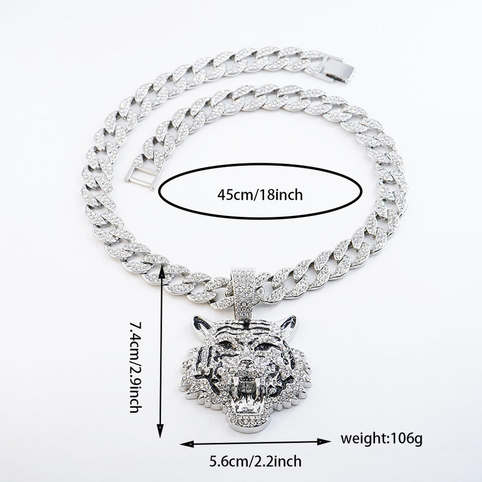 Bold Tiger Pendant Necklace™
