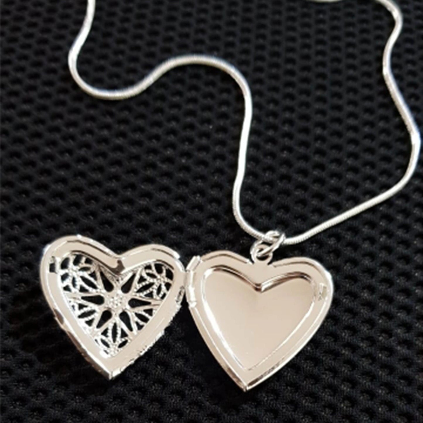 Personalized Silver Photo Frame Necklace™