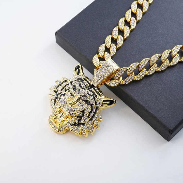 Bold Tiger Pendant Necklace™