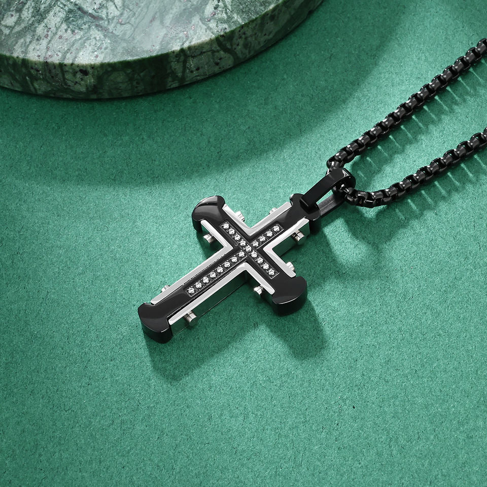 Engraved Faith & Strength Necklace™