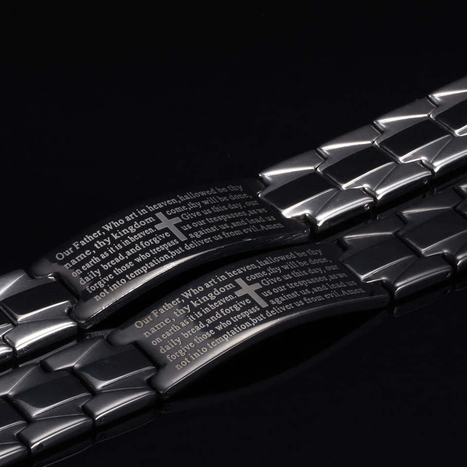 Faith-Inspired Men's Cross Bracelet™