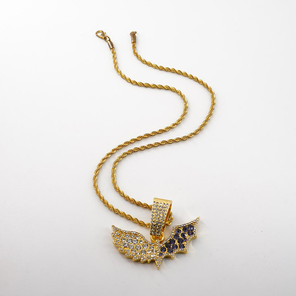Eco-Friendly Rhinestone Butterfly Pendant™