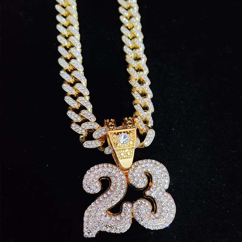 Hip Hop Bling Number 23 Necklace™