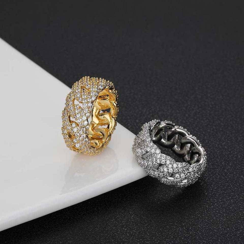 Gold-Plated Iced Cuban Ring™