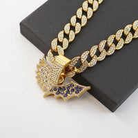 Eco-Friendly Rhinestone Butterfly Pendant™