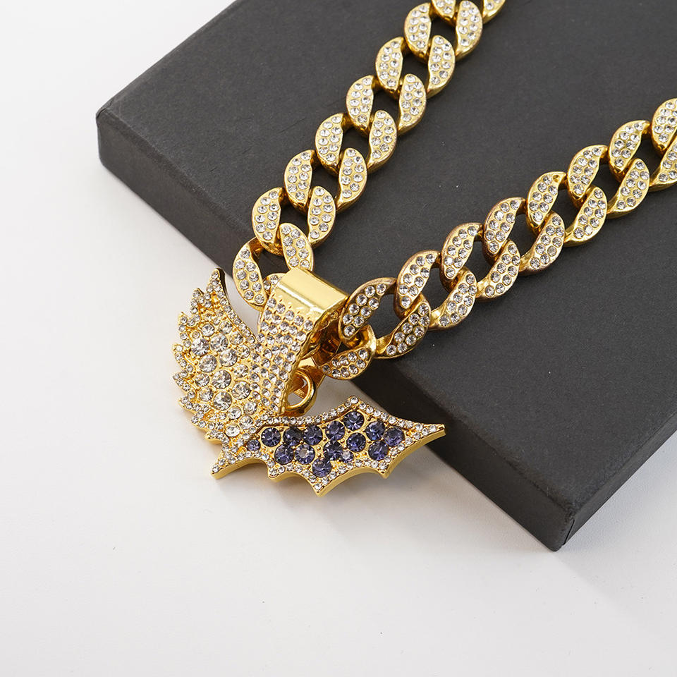 Eco-Friendly Rhinestone Butterfly Pendant™