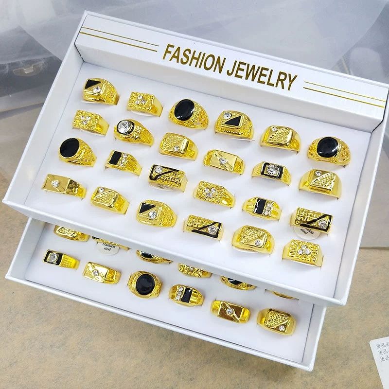 Exquisite Gold-Plated Statement Rings™