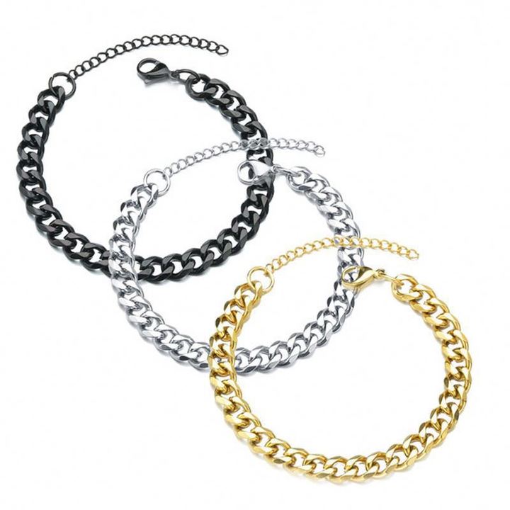 18K Gold Plated Stainless Steel Cuban Chain Necklace - Hip Hop Inspired Luxury Jewelry for Men & Women
