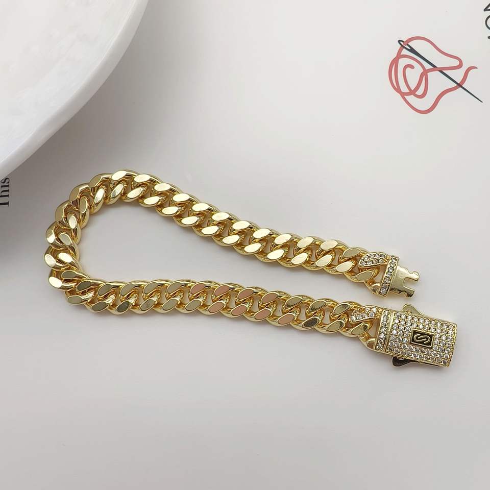 Monaco Gold Cuban Bracelet™