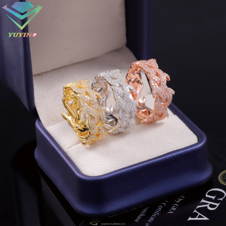 Stunning Moissanite Hip Hop Ring™