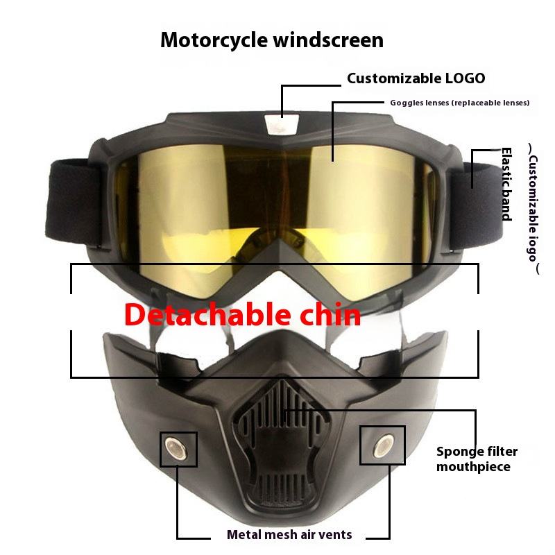 Retro Adventure Motorcycle Helmet™