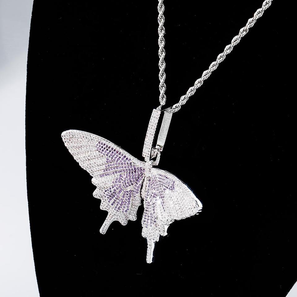 Customizable Bling Cross Charm Necklace™