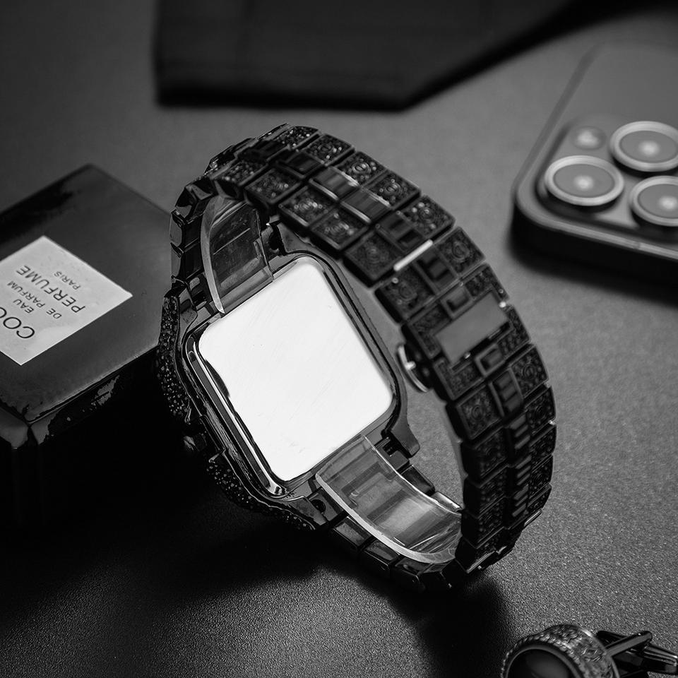 **Luxury Iced-Out Diamond Watch™**