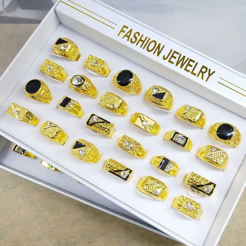 Exquisite Gold-Plated Statement Rings™