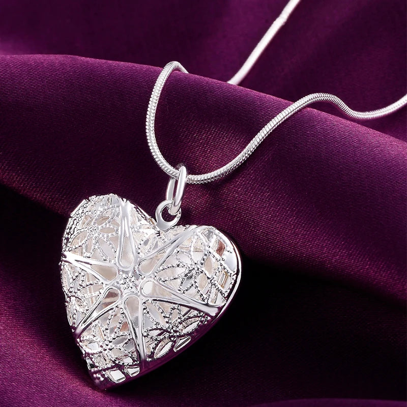 Personalized Silver Photo Frame Necklace™