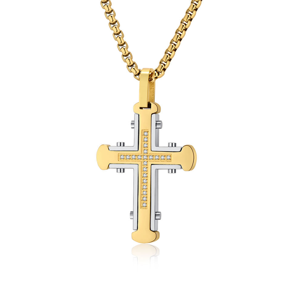 Engraved Faith & Strength Necklace™