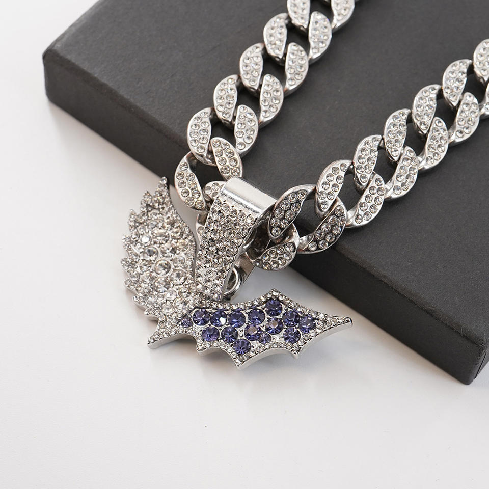 Eco-Friendly Rhinestone Butterfly Pendant™