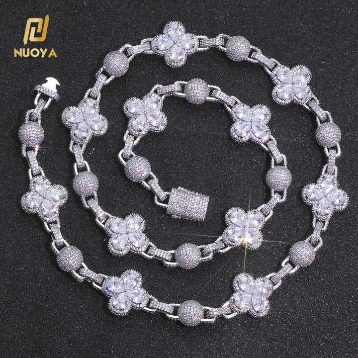 Iced Out Four Leaf Clover Necklace™