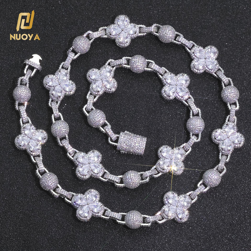 Iced Out Four Leaf Clover Necklace™