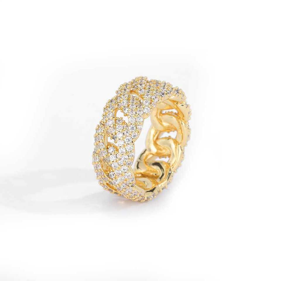 Gold-Plated Iced Cuban Ring™