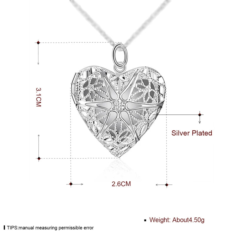 Personalized Silver Photo Frame Necklace™