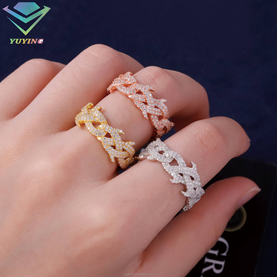 Stunning Moissanite Hip Hop Ring™