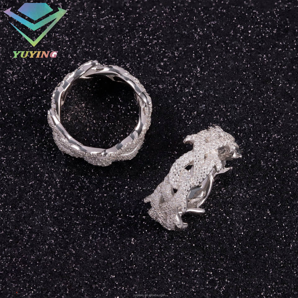 Stunning Moissanite Hip Hop Ring™