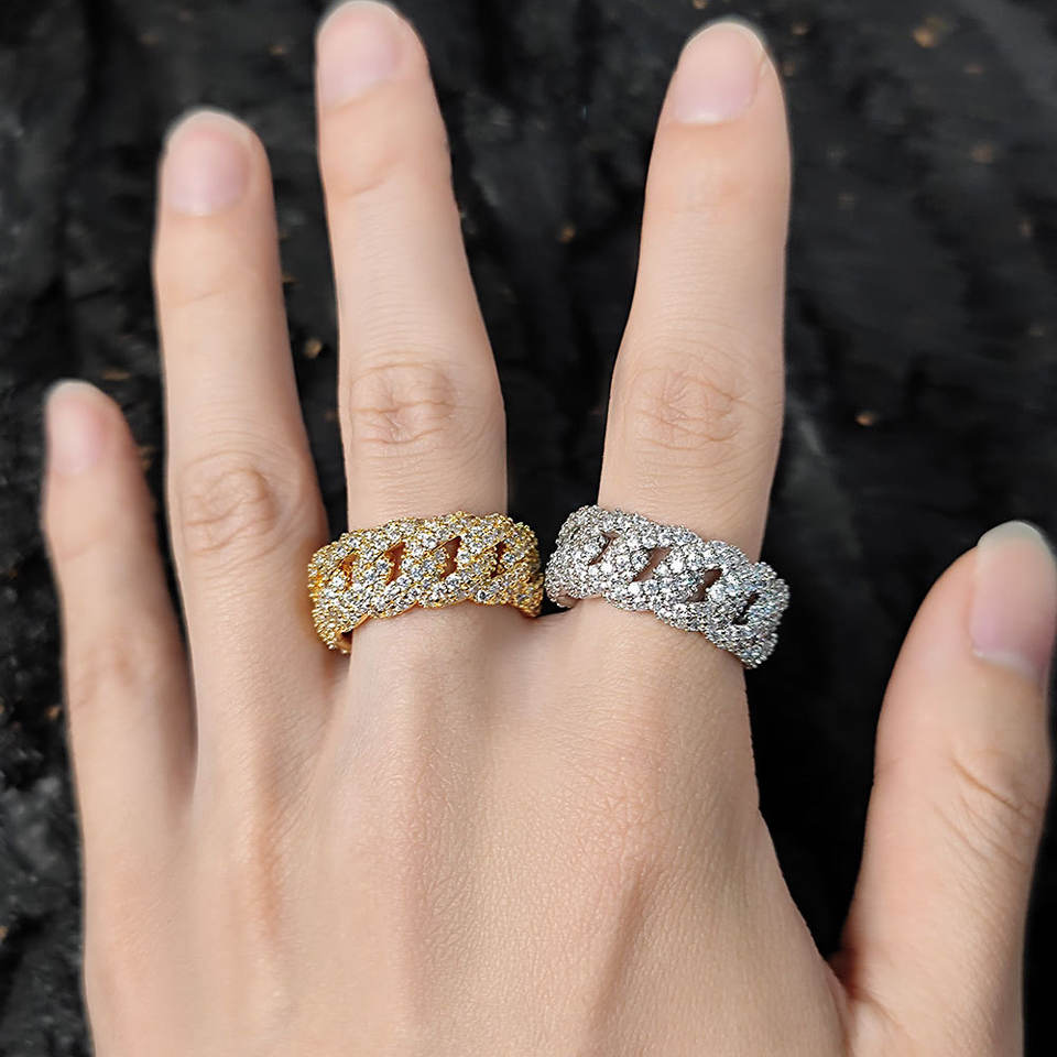 Gold-Plated Iced Cuban Ring™