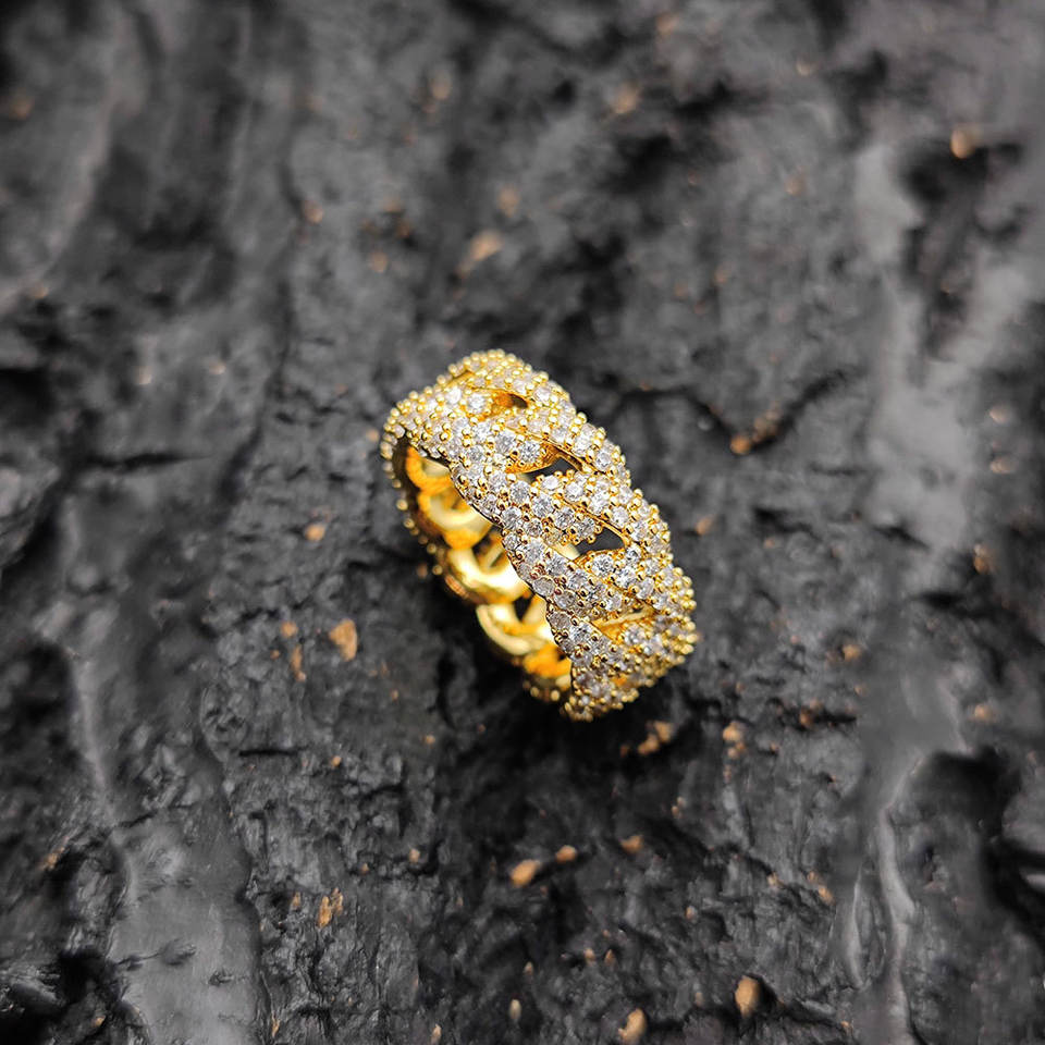 Gold-Plated Iced Cuban Ring™