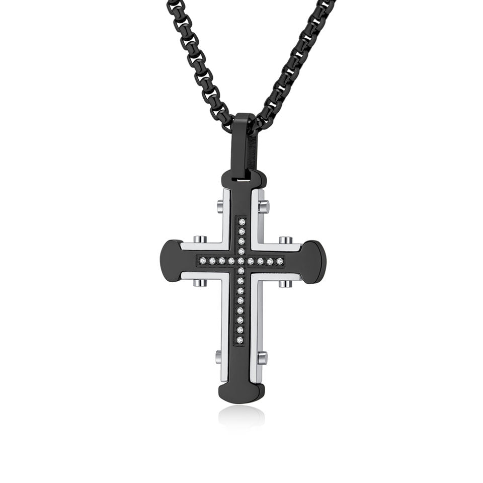 Engraved Faith & Strength Necklace™