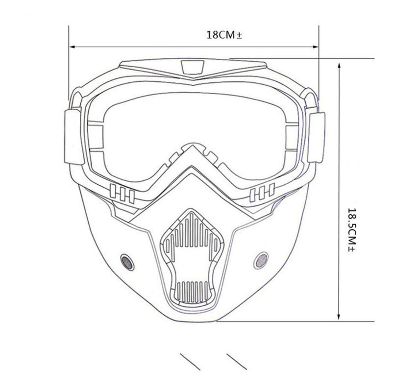 Retro Adventure Motorcycle Helmet™