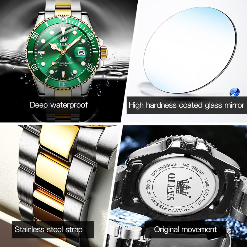 Elegance Stainless Steel Quartz Watch™