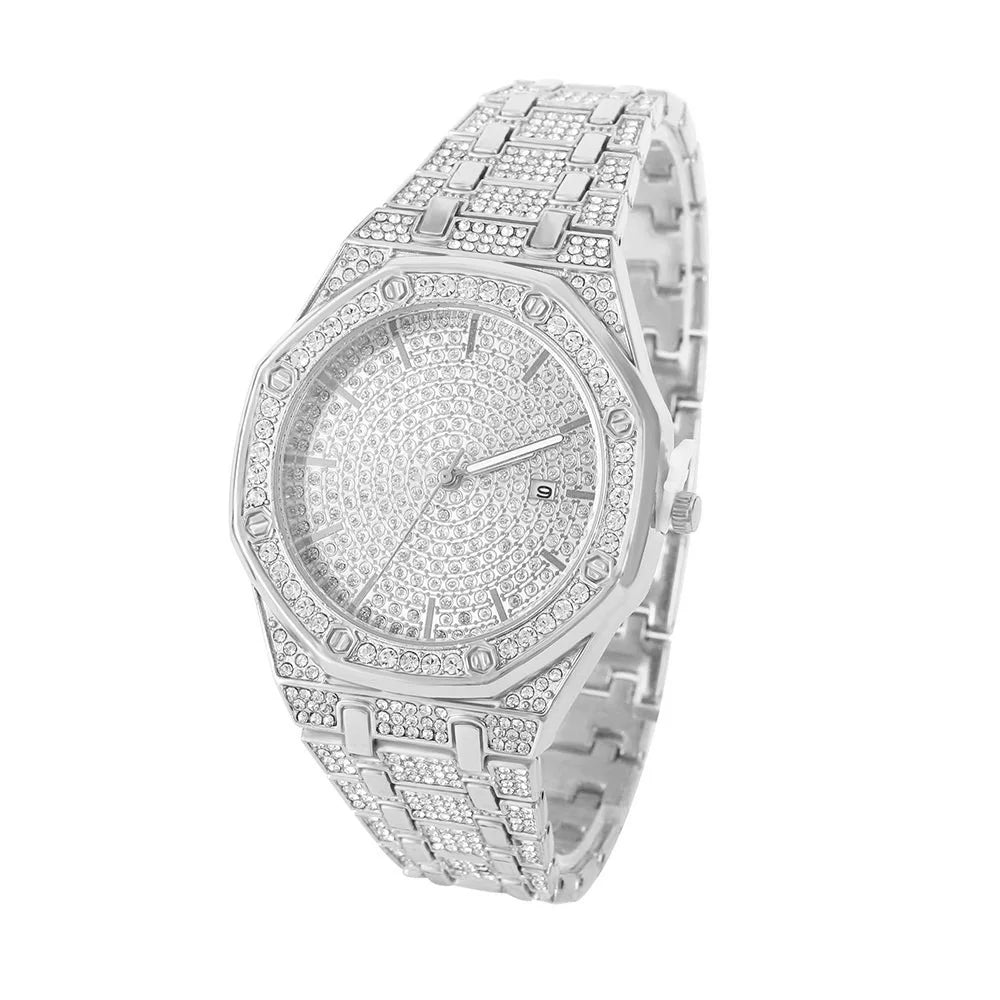 Iced-Out Luxury Men's WatchTM
