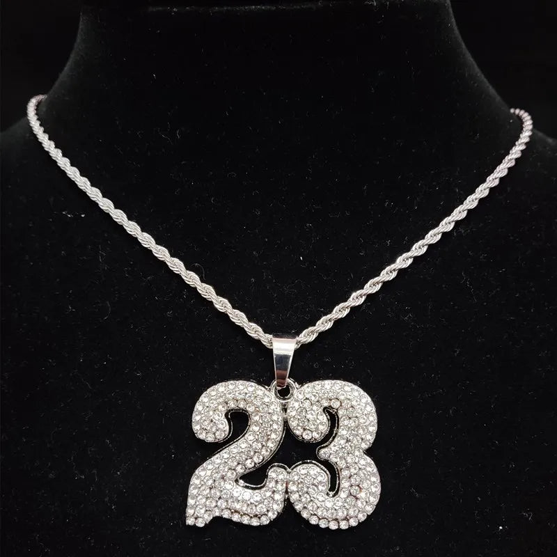 Hip Hop Bling Number 23 Necklace™