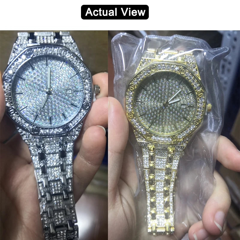 Iced-Out Luxury Men's WatchTM