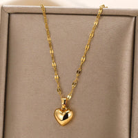 Elegant Heart Pendant Necklace™