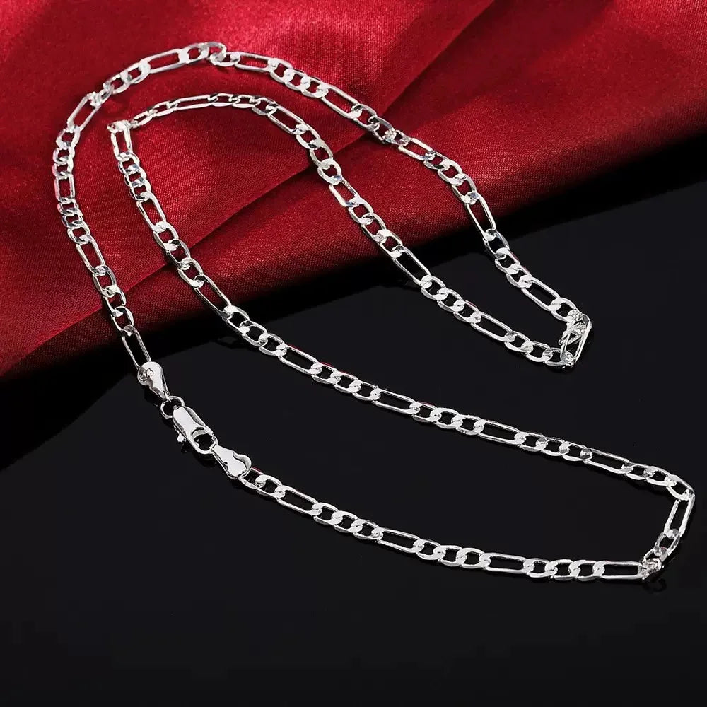Elegant Silver 4MM Chain Set™