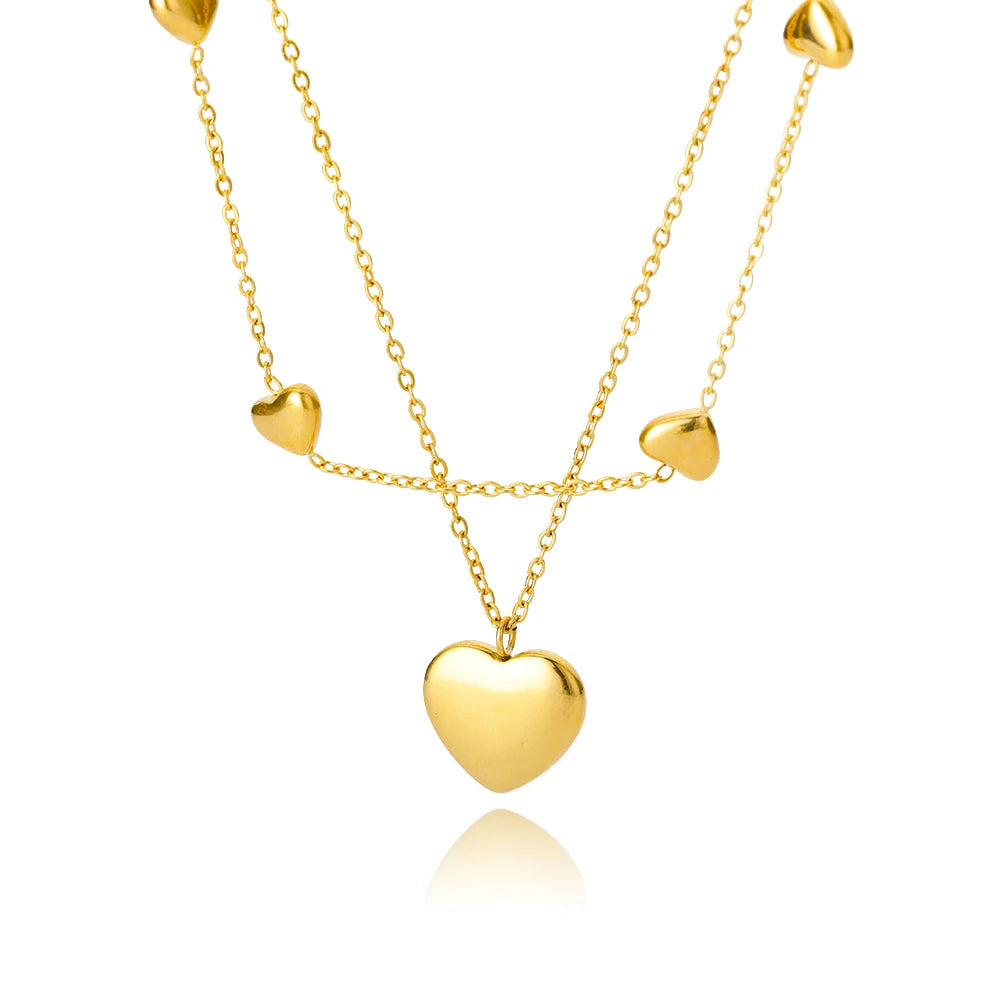 Elegant Heart Pendant Necklace™