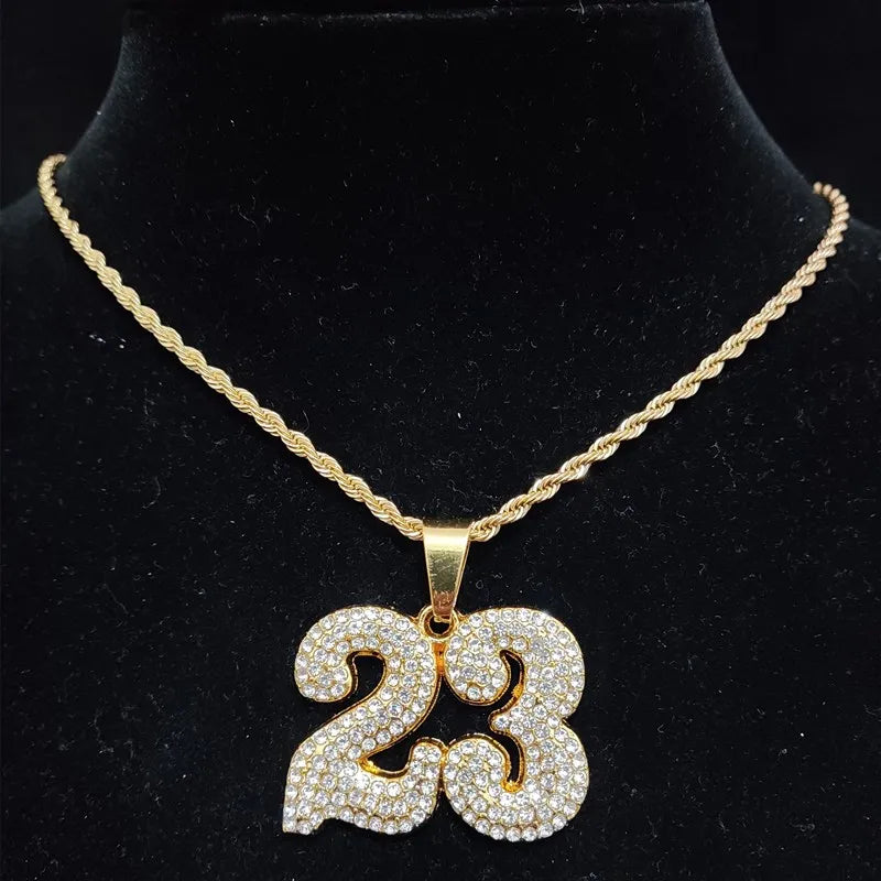 Hip Hop Bling Number 23 Necklace™
