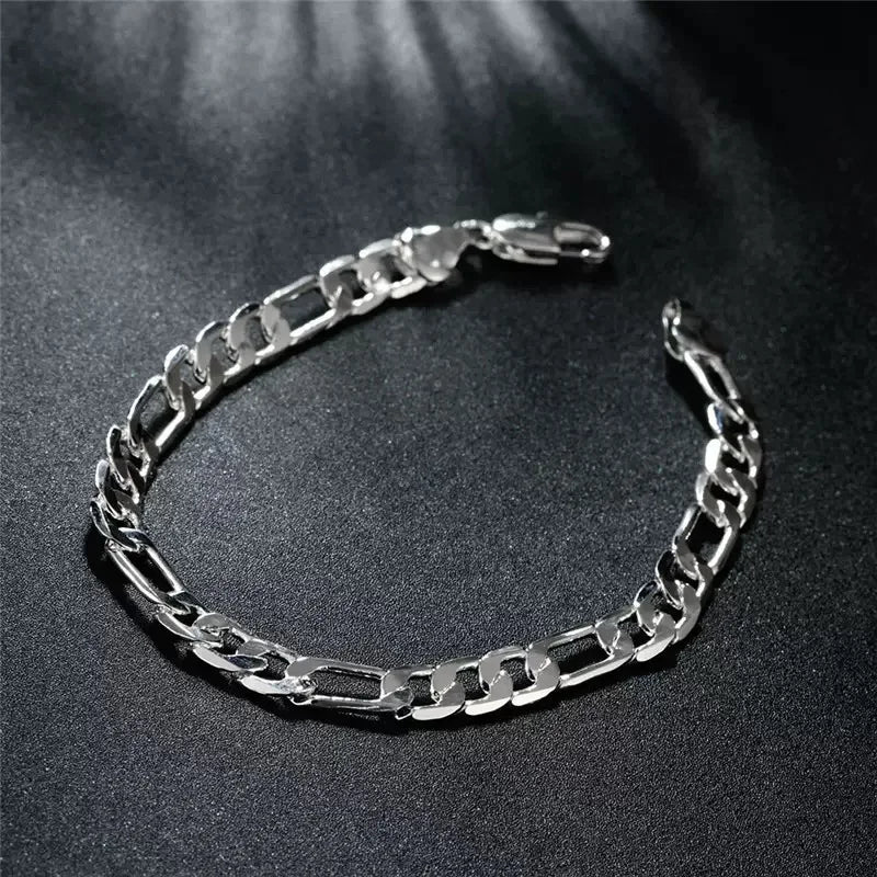 Elegant Silver 4MM Chain Set™