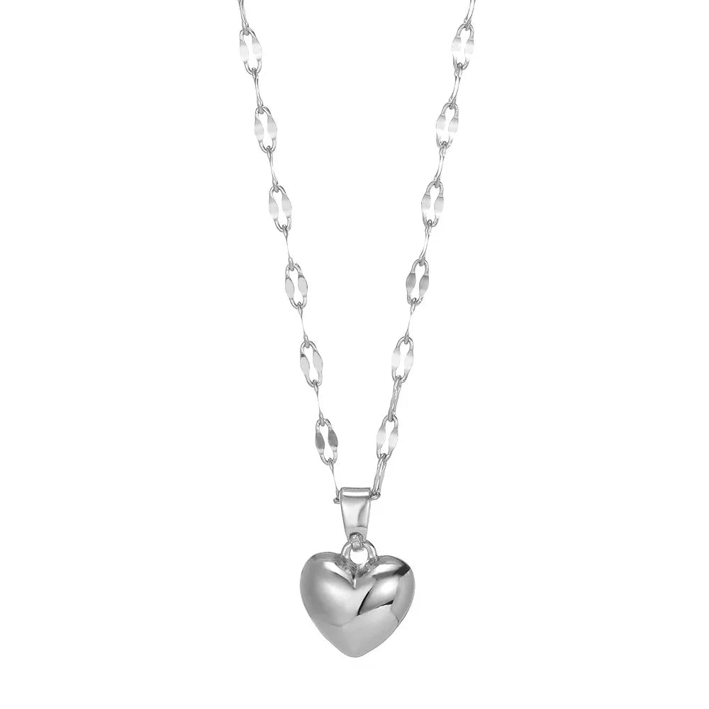 Elegant Heart Pendant Necklace™