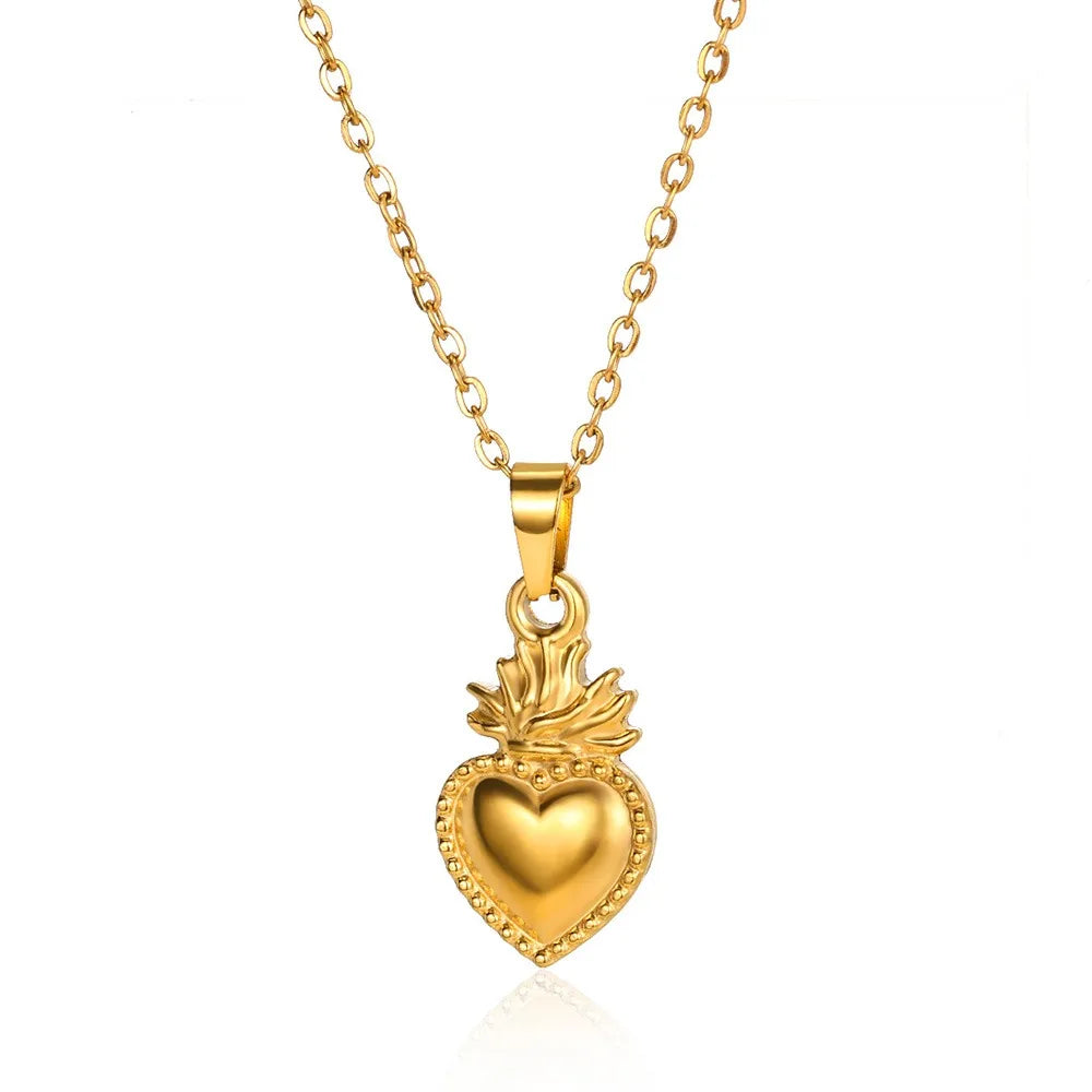 Elegant Heart Pendant Necklace™