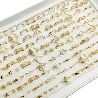 30-Piece Gold Charm Ring Set™