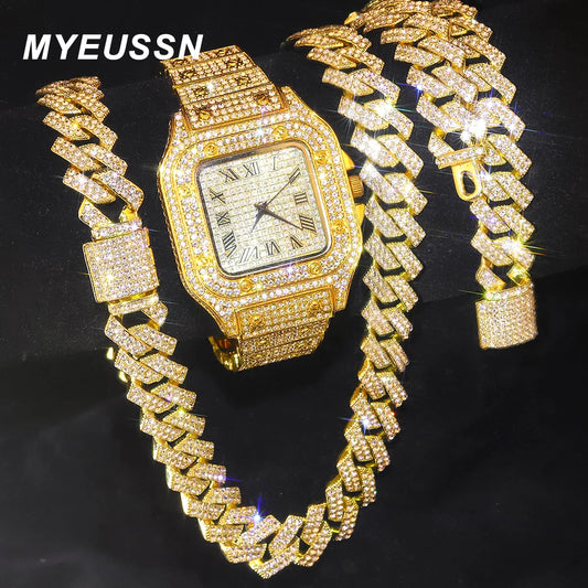 Gold Cuban Chain Watch™