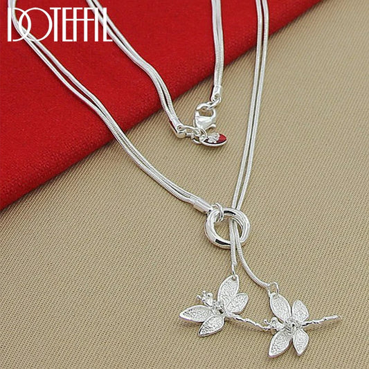 Elegant Dragonfly Pendant Necklace™
