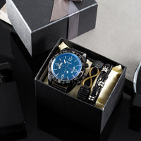 Luxury Cowhide Watch & Bracelet Set™