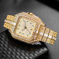 **Luxury Iced-Out Diamond Watch™**